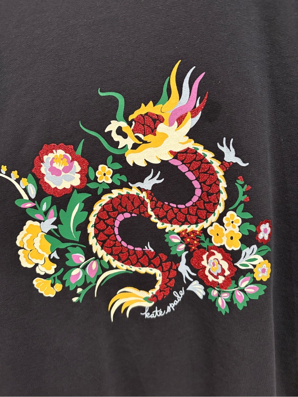 Kate Spade dragon sweatshirt